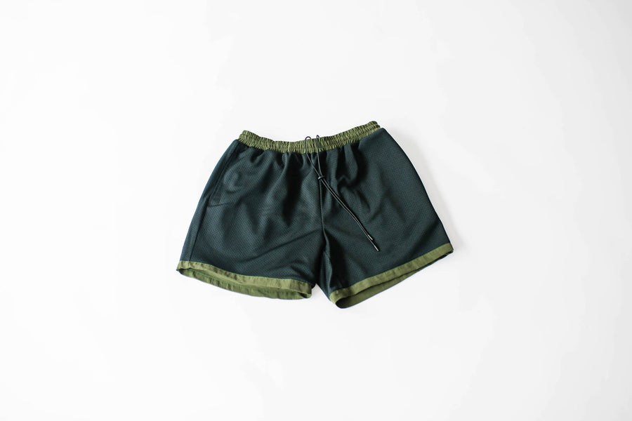 Everyday Reversible Shorts (Olive Green)