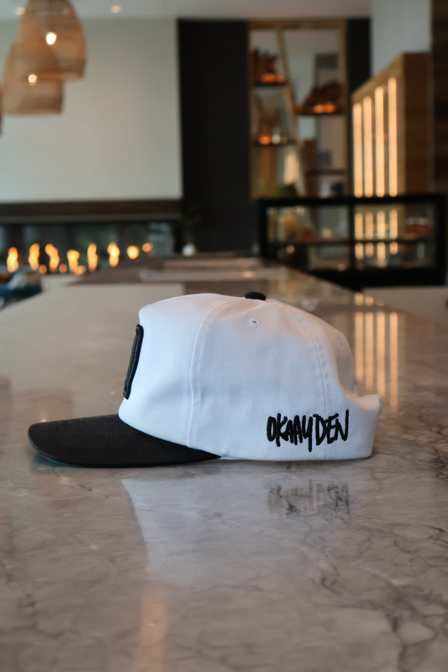 OKAAYDEN Hat (White/Black)